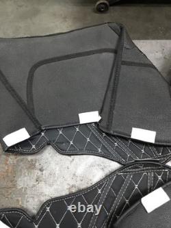 HOGWORKS Harley Davidson Touring Tourpak Saddlebag Liners Black And Silver