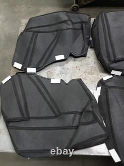 HOGWORKS Harley Davidson Touring Tourpak Saddlebag Liners Black And Silver