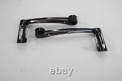 Happy-Motor Black Heel Toe Shift Lever Pedals For Harley Touring Street Glide