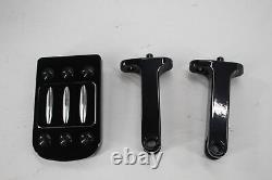 Happy-Motor Black Heel Toe Shift Lever Pedals For Harley Touring Street Glide