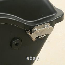 Hard Saddle bags Trunk withLid Latch & Key For Harley Touring Road King FLHR 94-13
