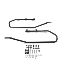 Hard Saddlebag Conversion Bracket Docking for Harley Softail FLDE FLHC withTouring Hard Saddlebag Conversion Bracket Docking for Harley Softail FLDE FLHC withTouring