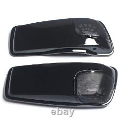 Hard Saddlebag Lids Speaker Cutouts For Harley Touring Road King Glide 2014-2024