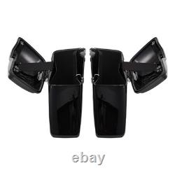 Hard Saddlebags Latches Fit For Harley Touring Electra Glide Road King 2014-2024