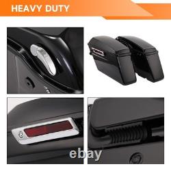 Hard Saddlebags Latches Fit For Harley Touring Electra Glide Road King 2014-2024