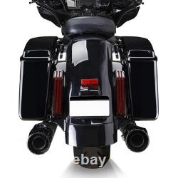 Hard Saddlebags Latches Fit For Harley Touring Electra Glide Road King 2014-2024