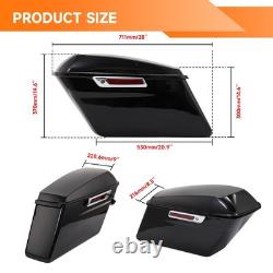 Hard Saddlebags Latches Fit For Harley Touring Electra Glide Road King 2014-2024