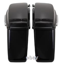 Hard Saddlebags Latches Fit For Harley Touring Electra Glide Road King 2014-2024