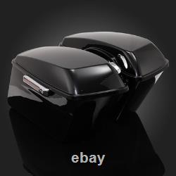 Hard Saddlebags Latches Fit For Harley Touring Electra Glide Road King 2014-2024