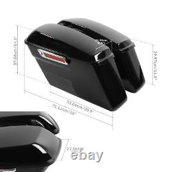 Hard Saddlebags Latches Fit For Harley Touring Road King Road Glide 1993-2013