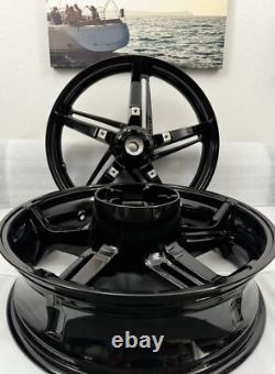 Harley 2024 -25 Road Glide rims CUSTOM Black OEM Touring Wheels OUTRIGHT