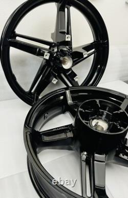 Harley 2024 -25 Road Glide rims CUSTOM Black OEM Touring Wheels OUTRIGHT