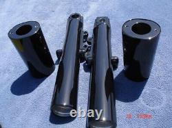 Harley Black Lower Fork LEGS 00-13 Exchange Program Road Glide FLTR Touring