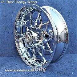 Harley Chrome 18 Rear Prodigy Wheel 09-23 Road Glide Touring Outright Sale