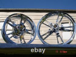 Harley Chrome Street Glide Enforcer Front Wheel 14-19 Touring Rim Exchange Progr