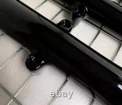 Harley Custom SINGLE DISC Touring GLOSS BLACK Fork Slider 2014 -21 EXCHANGE