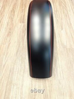 Harley-Davidson 14-23 Touring Front Fender Matte Black With Red Pinstripe READ