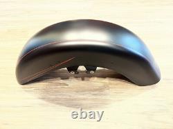 Harley-Davidson 14-23 Touring Front Fender Matte Black With Red Pinstripe READ