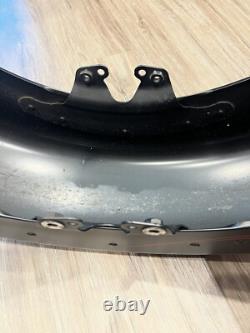 Harley-Davidson 14-23 Touring Front Fender Matte Black With Red Pinstripe READ