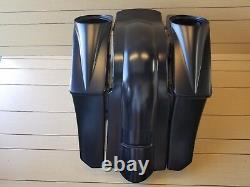 Harley Davidson 6down 9back Extended Bags/fender With 8x8 Lids Touring 94-2008