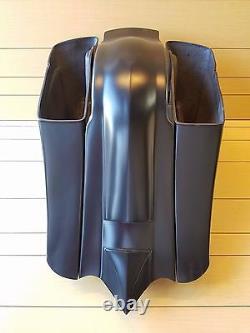 Harley Davidson 7Down 14Back Stretch Bags/Fender For Touring Models 97-2013 Fl