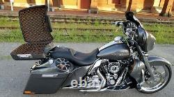 Harley Davidson 8 inch Speaker Lids With Tweeter Touring 2014-2020