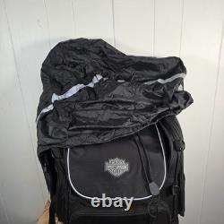 Harley-Davidson Bar & Shield Zippered Touring Luggage Bag Black Nylon 21