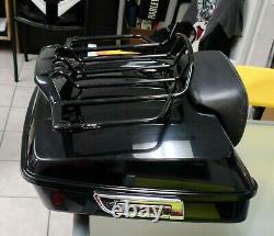 Harley Davidson Black Road street glide OEM Tour Pack Pak Trunk 14-20 2014 FLHX