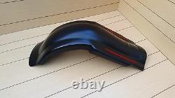 Harley Davidson Extended Stretched Rear Led Light Fender Touring Bikes 89-2013