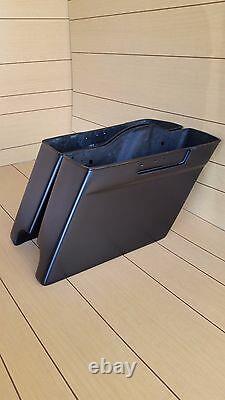 Harley Davidson Extended Stretched Saddlebags And Rear Fender Touring 96-2013