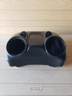 Harley Davidson Fiberglass Tour Pack 8 Speakers With Tweeter Chopped