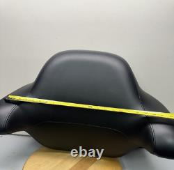 Harley Davidson King Tour Pak Backrest Pad Smooth, Black 52300312 Excellent