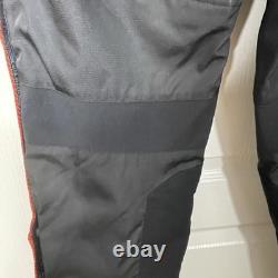 Harley Davidson Motorcycle Riding Pants Mens Medium Black Nylon Waterproof Biker