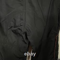 Harley Davidson Motorcycle Riding Pants Mens Medium Black Nylon Waterproof Biker