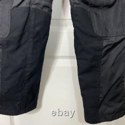 Harley Davidson Motorcycle Riding Pants Mens Medium Black Nylon Waterproof Biker