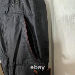 Harley Davidson Motorcycle Riding Pants Mens Medium Black Nylon Waterproof Biker