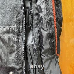 Harley Davidson Motorcycle Riding Pants Mens Medium Black Nylon Waterproof Biker