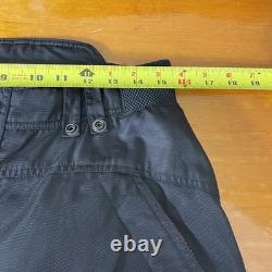 Harley Davidson Motorcycle Riding Pants Mens Medium Black Nylon Waterproof Biker