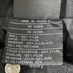 Harley Davidson Motorcycle Riding Pants Mens Medium Black Nylon Waterproof Biker