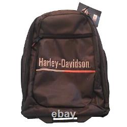 Harley-Davidson On Tour Wheeling Backpack #93826 Brand NEW