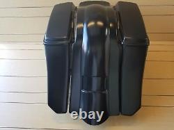 Harley Davidson Stretch 6 Down 9back Sadlebags/fender And Lids Touring 97-2008