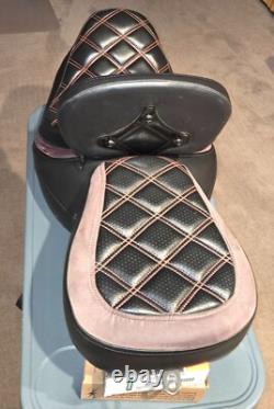 Harley-Davidson Touring Bad Boyz Cyclez Venom Combo motorcycle seat