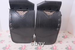 Harley Davidson Touring Road King V-Logo Left Right Saddlebag Guard Bags 1993-24
