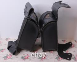 Harley Davidson Touring Road King V-Logo Left Right Saddlebag Guard Bags 1993-24