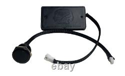 Harley Davidson Touring Universal Garage Door Opener. Black Button. Plug & Play