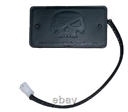 Harley Davidson Touring Universal Garage Door Opener. Black Button. Plug & Play