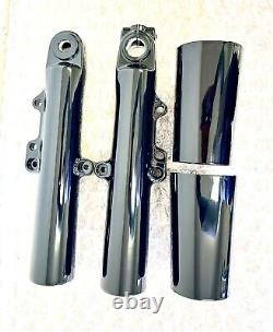 Harley Fork Legs Sliders WithCans Gloss Black ELCTRA GLIDE TOURING 2014-2022 SALE