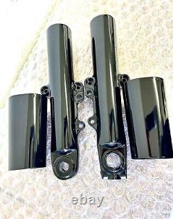 Harley Fork Legs Sliders WithCans Gloss Black ELCTRA GLIDE TOURING 2014-2022 SALE