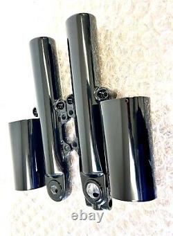 Harley Fork Legs Sliders WithCans Gloss Black ELCTRA GLIDE TOURING 2014-2022 SALE