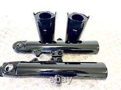 Harley Fork Legs Sliders WithCans Gloss Black ELCTRA GLIDE TOURING 2014-2022 SALE